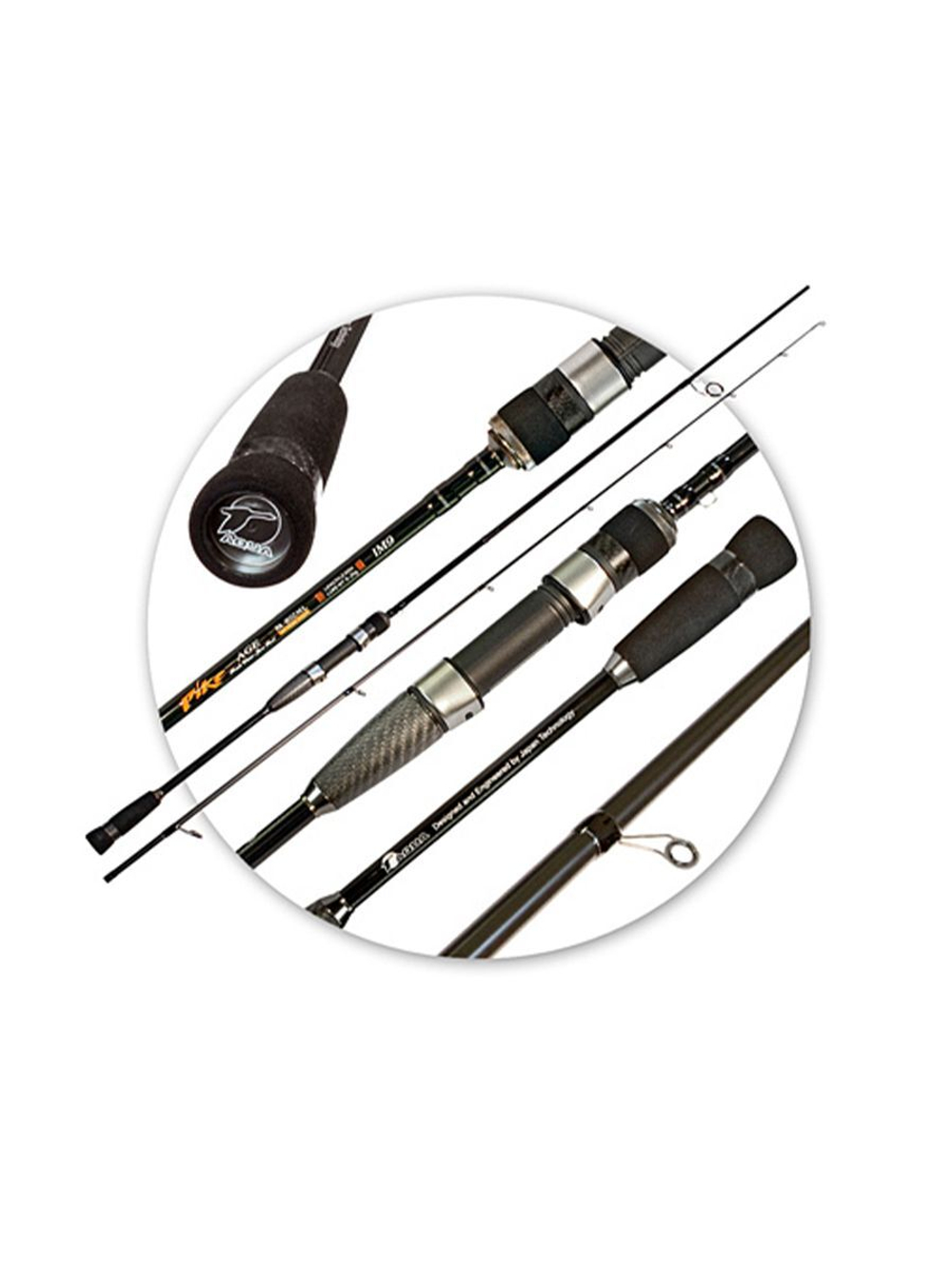 Спиннинг штекерный AQUA PIKE AGE 2,40m, 5-25g. Товар уцененный