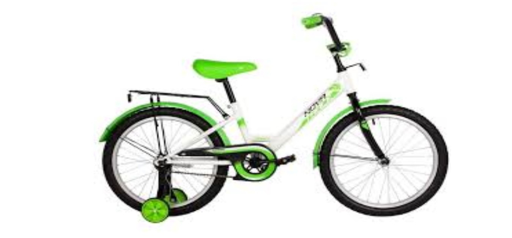 Велосипед Novatrack YT Forest 20 (20" 1ск.) белый/зеленый