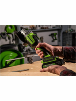 УШМ GREENWORKS GD24AGK2 в компл. с АКБ 2Ач. и ЗУ (3200207UA)