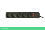 Сетевой фильтр PC Pet AP01006-5-BK черный