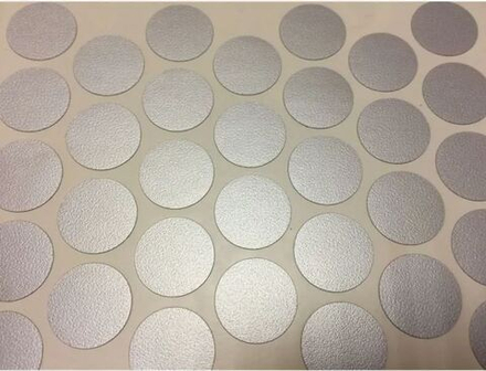 Заглушка самоклеящаяся металлик 5067 d=20 мм (24 шт.)