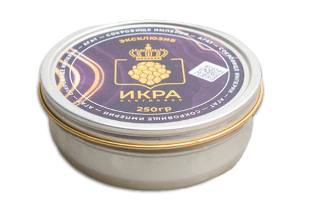 Икра черная Русского осетра "CAVIAR", 250г