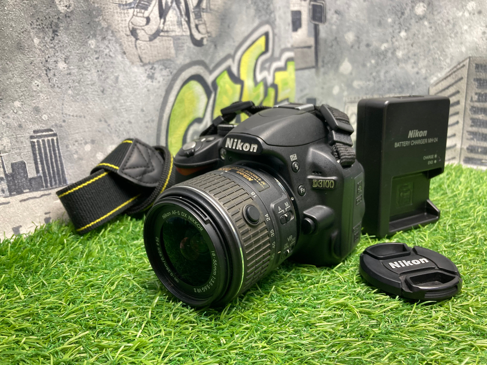 Nikon D3100 kit 18-55mm 3.5-5.6G VR II 6500 кадров