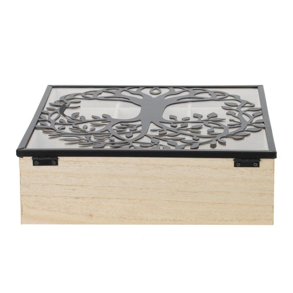 GAEM Шкатулка для чайных пакетиков, L24,5 W24 H7,5 см