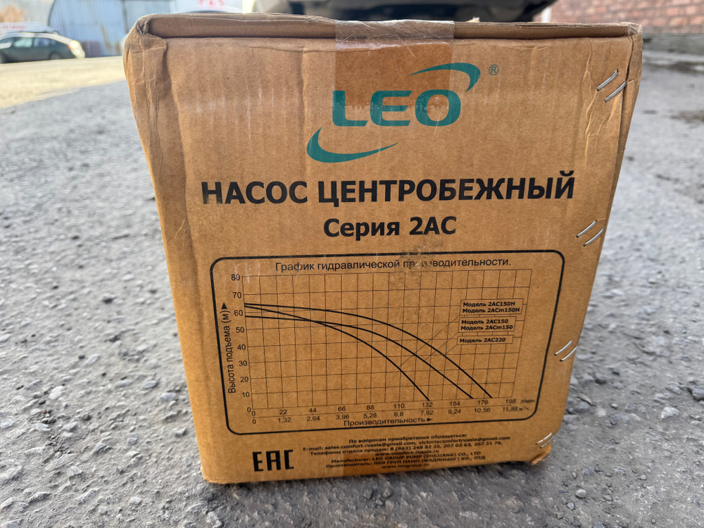 Насос LEO 2ACm150