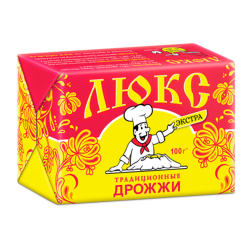 Дрожжи Хлебопекарные Прессованные Люкс Экстра 100г