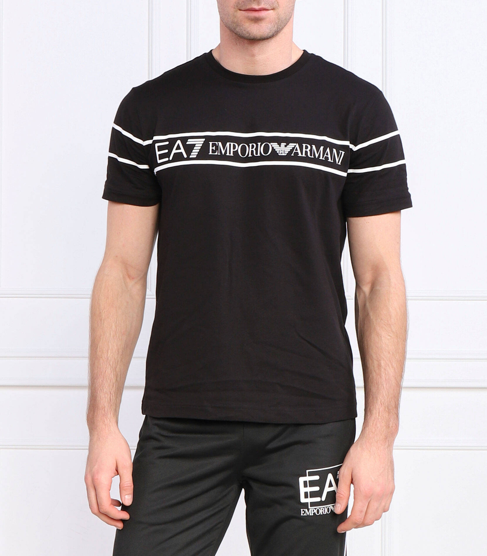 футболка EA7 - черный(3RPT46 PJ02Z)