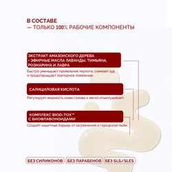 1+1 | Шампунь ANTI-DANDRUFF для защиты от перхоти и оздоровления кожи головы