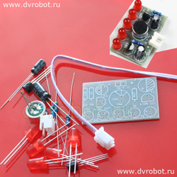 Набор DIY индикатор шума - красный