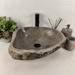 Раковина из речного камня RS-65592 48*44*15 0856