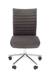 Офисное кресло Chairman 033 Россия ткань велюр T-55 серый