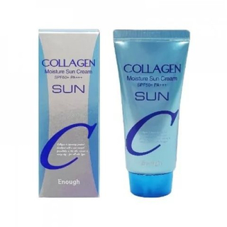 Крем солнцезащитный с коллагеном ENOUGH Collagen Moisture Sun Cream SPF 50+ PA+++ 50 гр