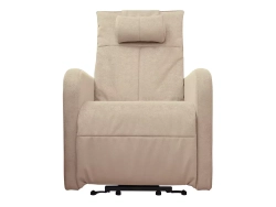 Кресло-реклайнер электрический с подъемом FUJIMO LIFT Compact F3005 FLWK Ваниль (Sakura 4)