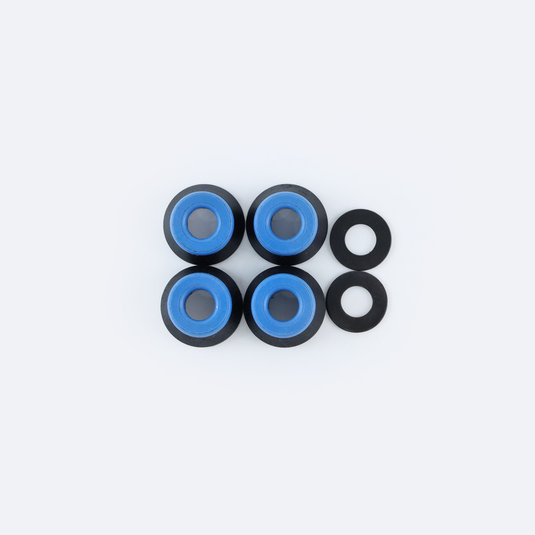 Купить Бушинги Bones Soft Set 81a (blue/black)