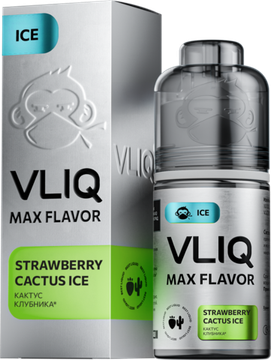 Ароматизатор VLIQ MAX Flavor Ice Кактус Клубника