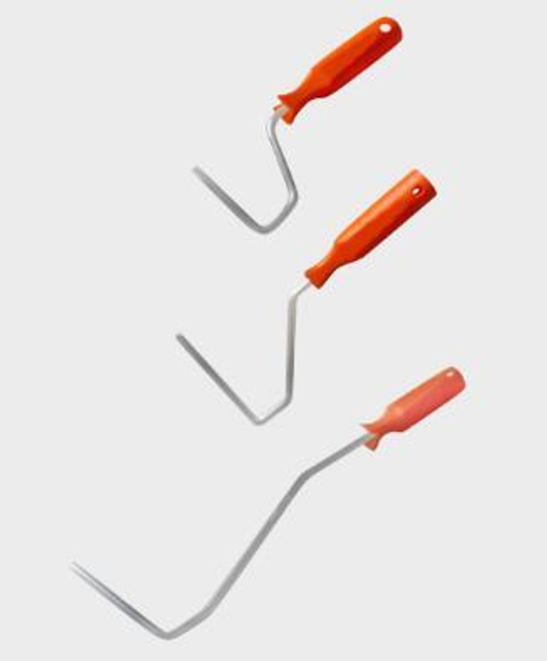 Ручка д/мини ролика  60мм   d6мм (д/рол 60-70мм)  ОЦИНК.стержень  /0565-19