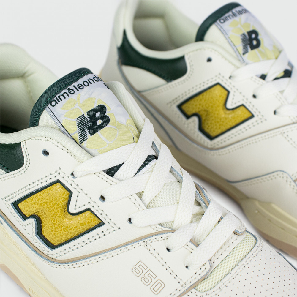 кроссовки New Balance 550 White Green