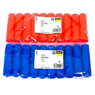 Защитная втулка на теплоизоляцию Viega 2036 красная для труб 16 мм (102302)