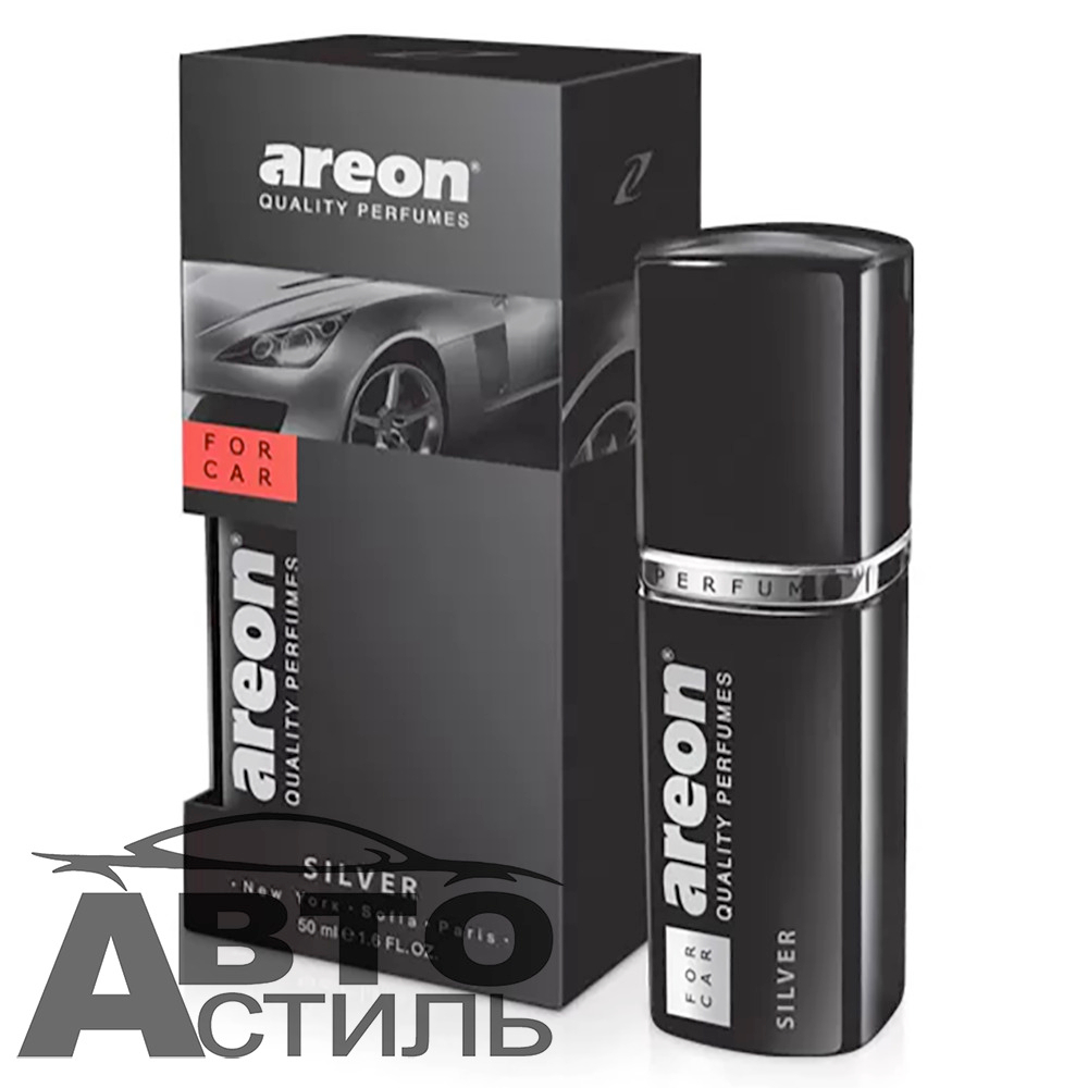 Ароматизатор спрей AREON 50мл Perfume  SILVER/Серебро AP01