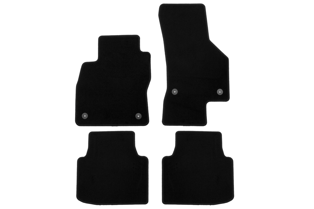 Коврики в салон для SKODA Superb, 2015-2019, 2019-, седан, 4 шт. (текстиль) KLEVER01451801200K