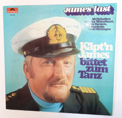Винтажная виниловая пластинка LP James Last Kaptn James Bittet Zum Tanz (Germany 1975)