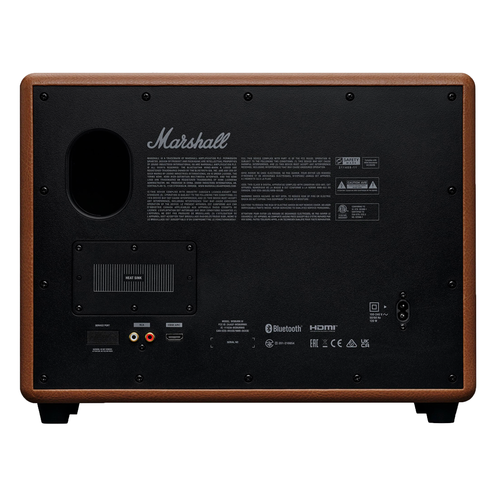 Портативная акустика Marshall Woburn III, Brown (Коричневый)