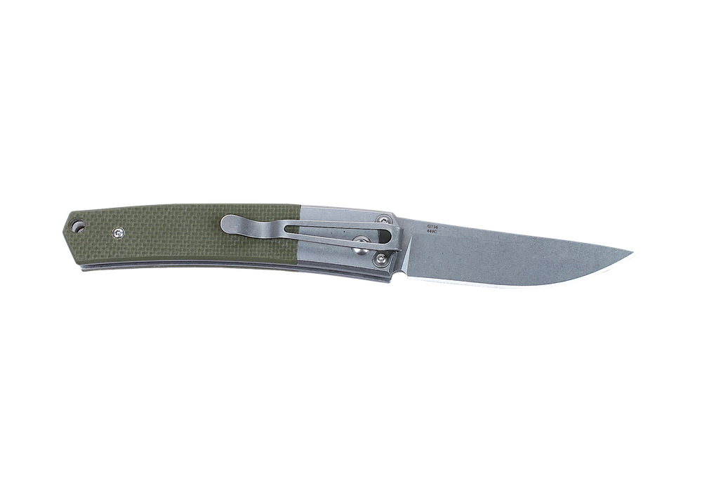 Нож Ganzo G7362-GR 440C Выкидной с фиксацией