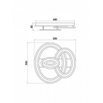 Светильник потолочный Freya Sunny FR10022CL-L63W