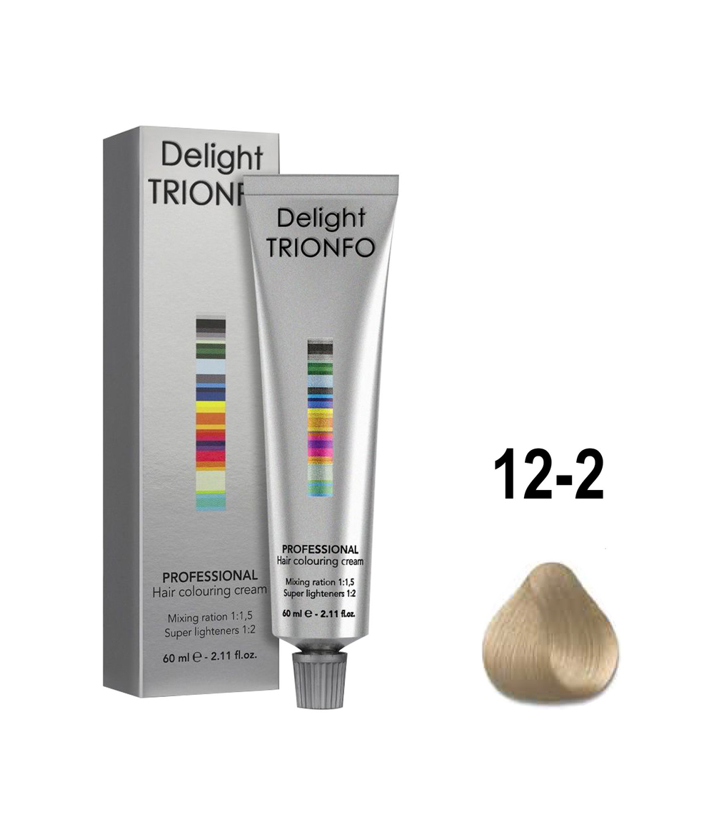 ДТ 12-2 стойкая крем-краска для волос Специальный блондин пепельный 60 мл***