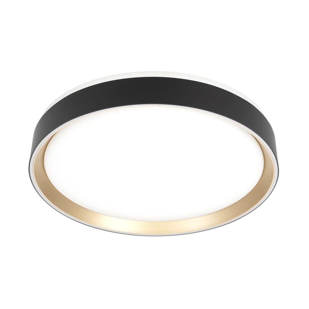 Citilux BOSS CL751351G LED RGB Светильник с пультом Чёрный с Золотом