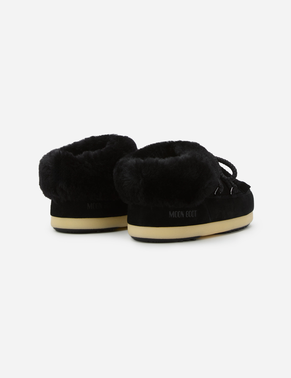 Moon Boot Evx Suede Mules Black