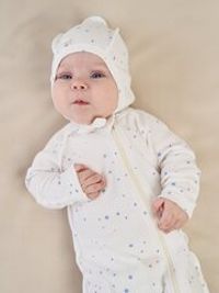 Чепчик "Голубые звезды" 0+