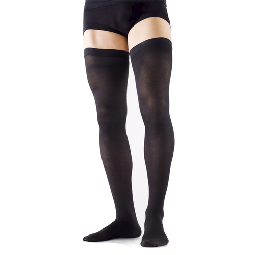 Трикотаж медицинский компрессионный (чулки для мужчин) 4214 (XL, Муж, 99/черный, 1 класс)