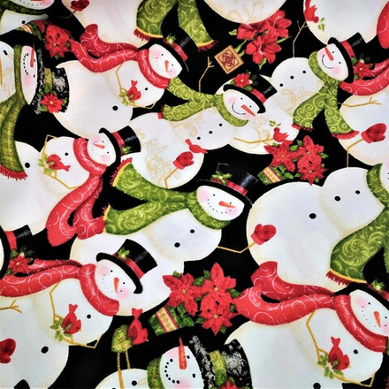 Ткань "Рождество" 100% хлопок Stof, шир. 110 см (890-155)