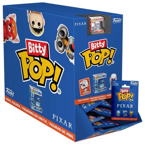 Фигурка Funko Bitty POP! Pixar Mystery 1 штука в ассортименте (из12) 76402 / Фигурка Фанко Битти ПОП! по мотивам вселенной "Pixar" (случайная)