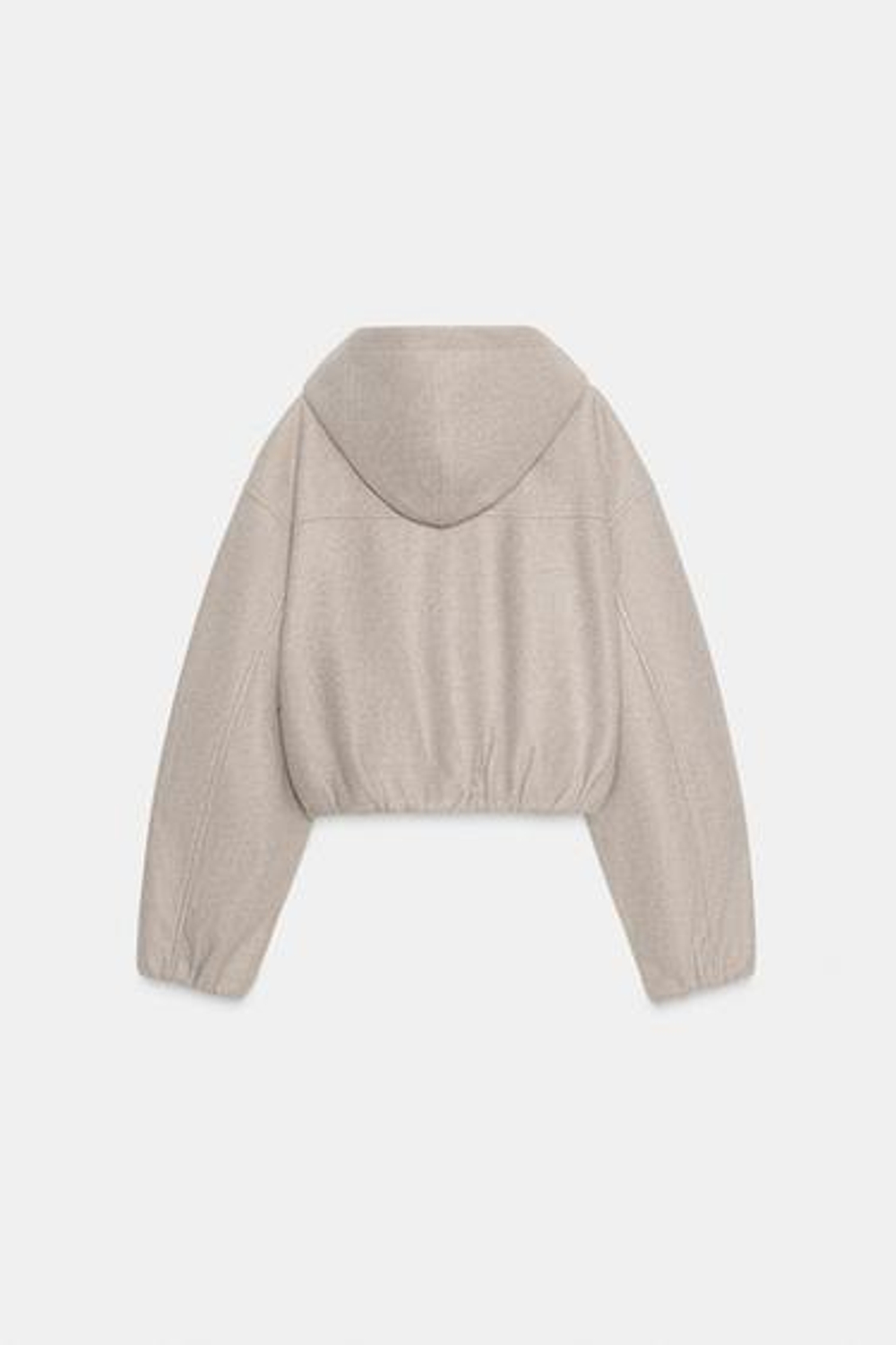 Мягкая куртка с капюшоном - ZARA