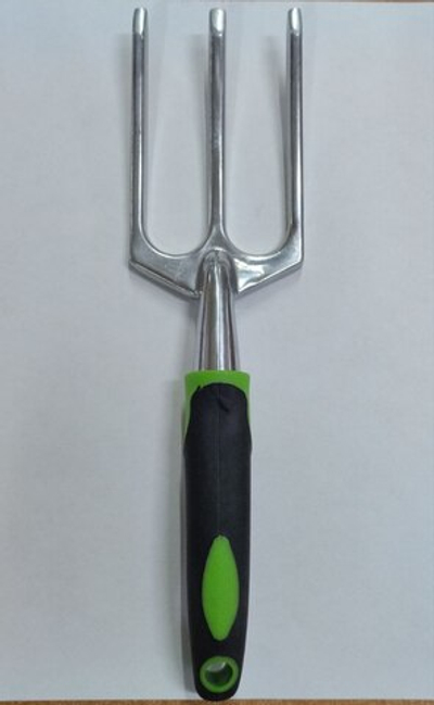 Вилка посадочная 3-зубая, двухкомпонентная рукоятка КИТ8001