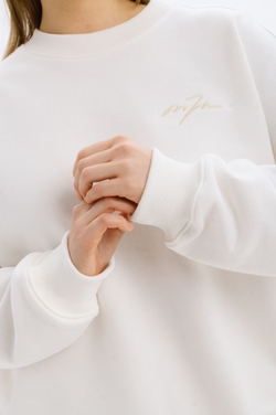 Толстовка Mazzika Unisex удлиненная, цвет молоко