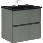 Тумба с раковиной Aquanet Джейн 313316/329253 60 мисти грин