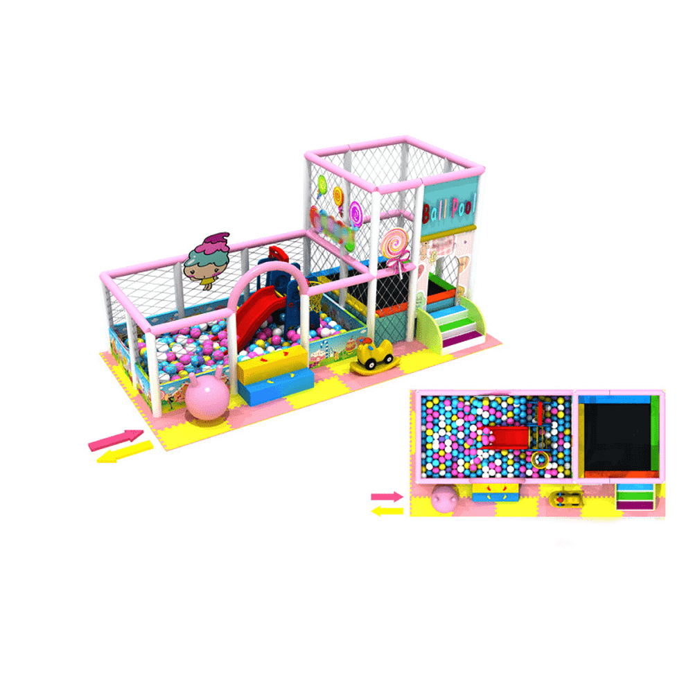 Детский игровой лабиринт "Паровоз"