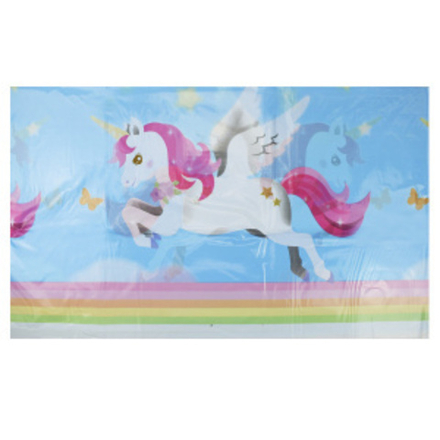 Скатерть полиэтиленовая Единорог 140см X 180см.
