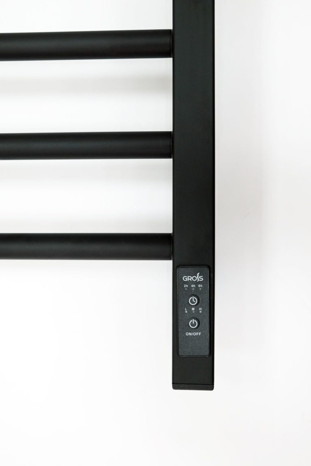 Полотенцесушитель электр. Nex GR-112 400х800 П8 black mat U