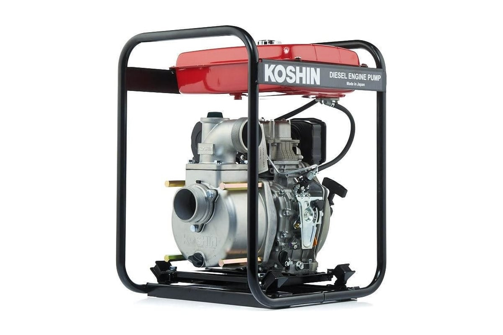 Дизельная мотопомпа для сильно-загрязненных вод Koshin STY-80D