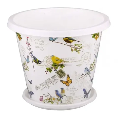 Горшок-Кашпо Палитра 5,5л. с под. (комплект 15 шт)