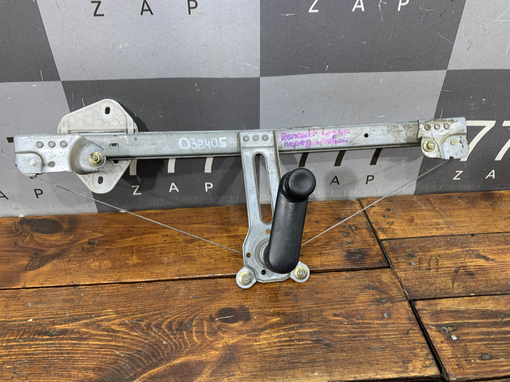 Стеклоподъемник передний правый Renault Logan 1 04-14 Б/У Оригинал 8200804306