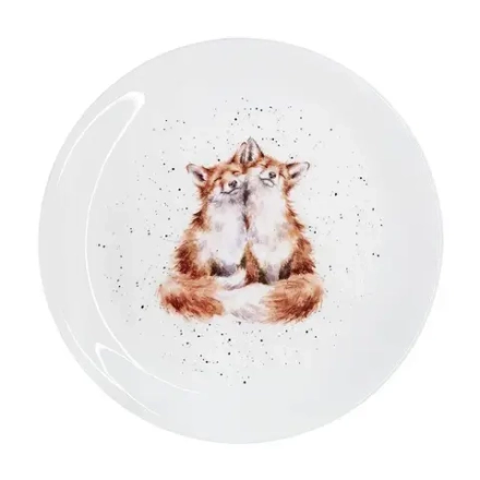 Тарелка для завтрака "Две лисы" Wrendale Designs, 20 см