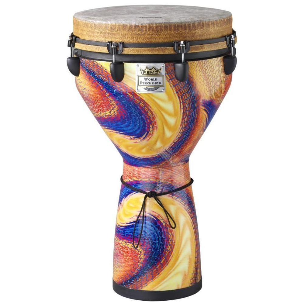 Джембе 14"Х25", Цвет Serpentine Day Remo Dj-0014-Sd
