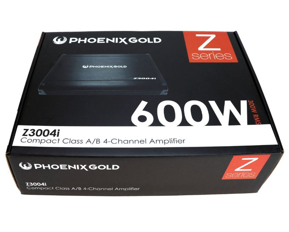 Автомобильный 4-х канальный усилитель Phoenix Gold Z3004i