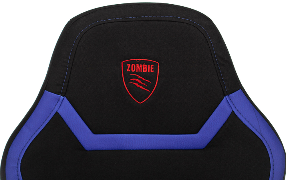 Кресло игровое Бюрократ ZOMBIE 10 BLUE