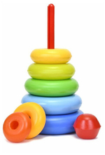 9649/Пирамида "Собирайка", 38 см (в сетке, 9 дет.)/3